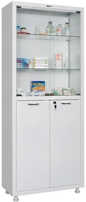 Шкаф медицинский Hilfe МД 2 1670/SG